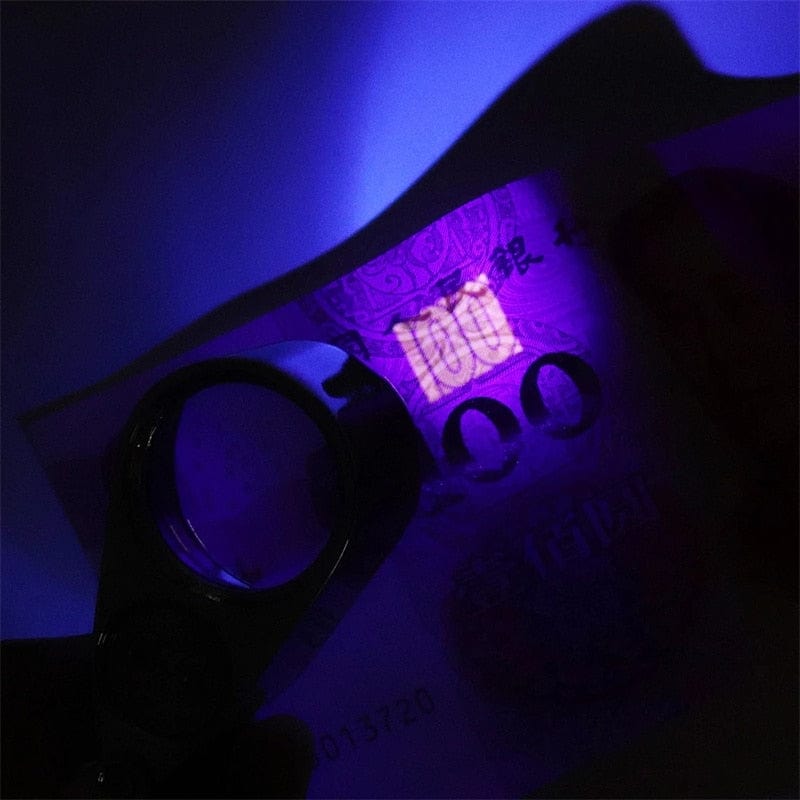 Loupe de bijoutier x40 pour bijouterie monnaie poincon