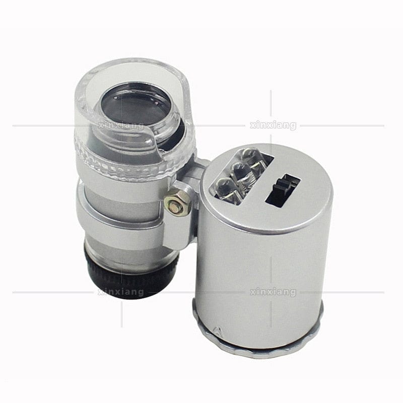 Loupe de bijoutier x60 pour bijouterie et monnaie poinçon