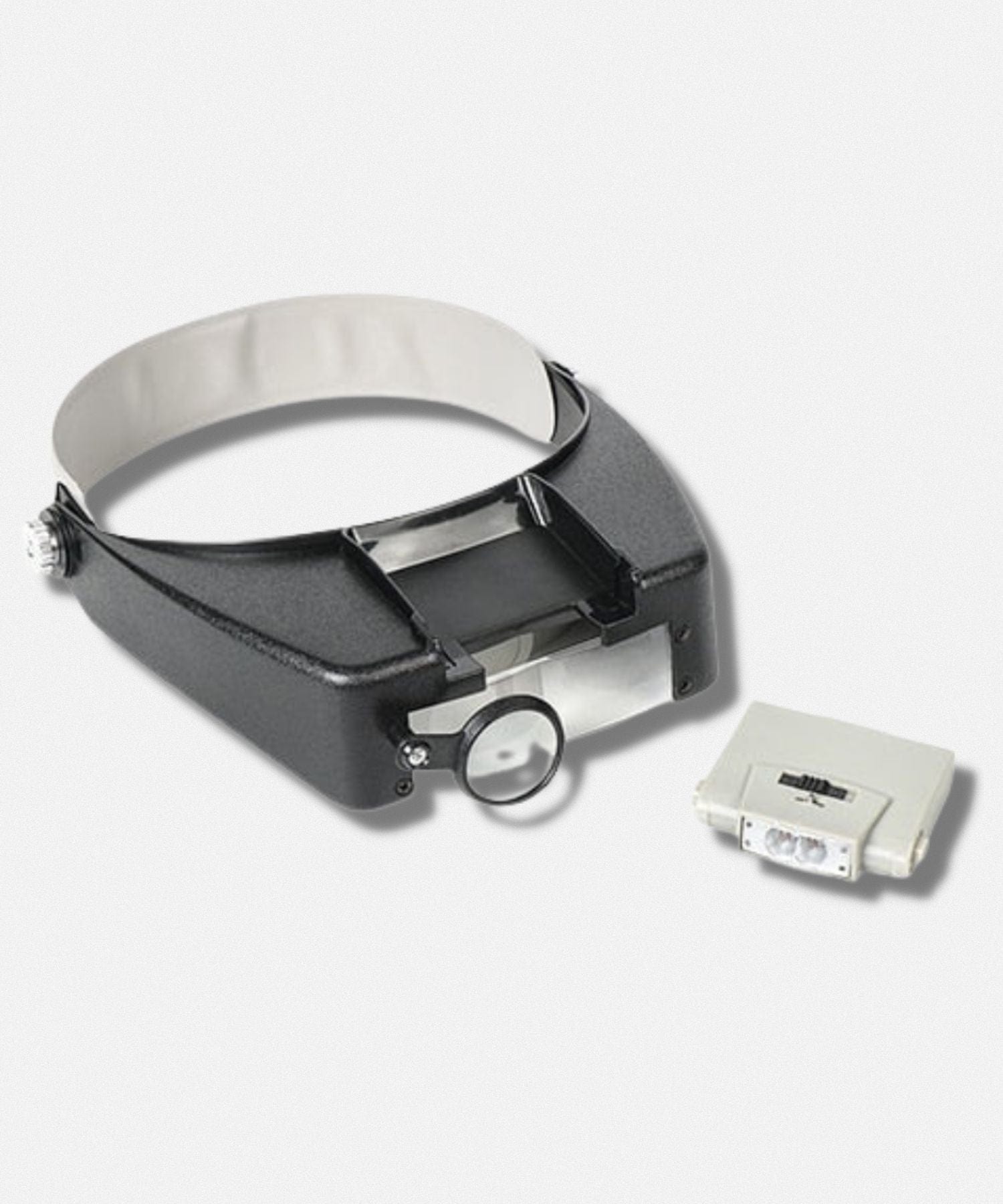 Loupe frontale avec éclairage led
