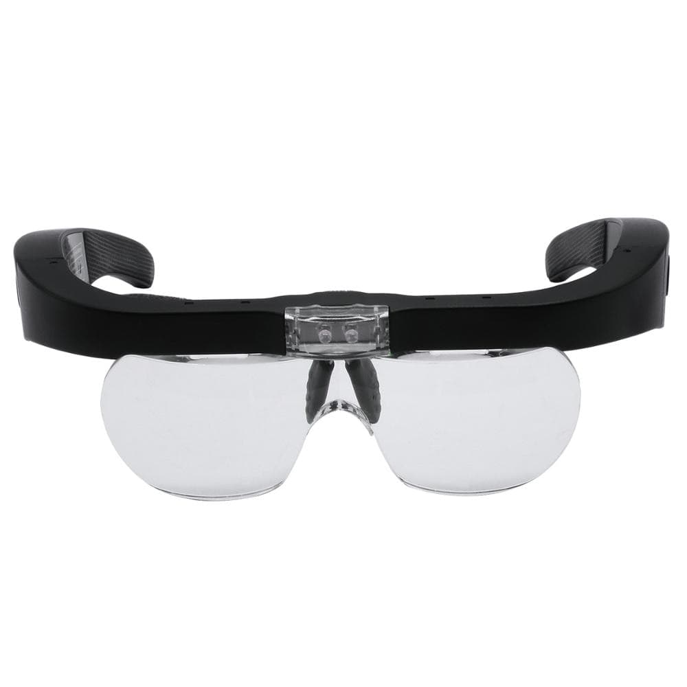 Loupe frontale éclairante