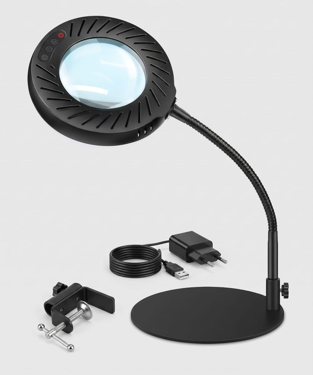 Loupe-LED de bureau