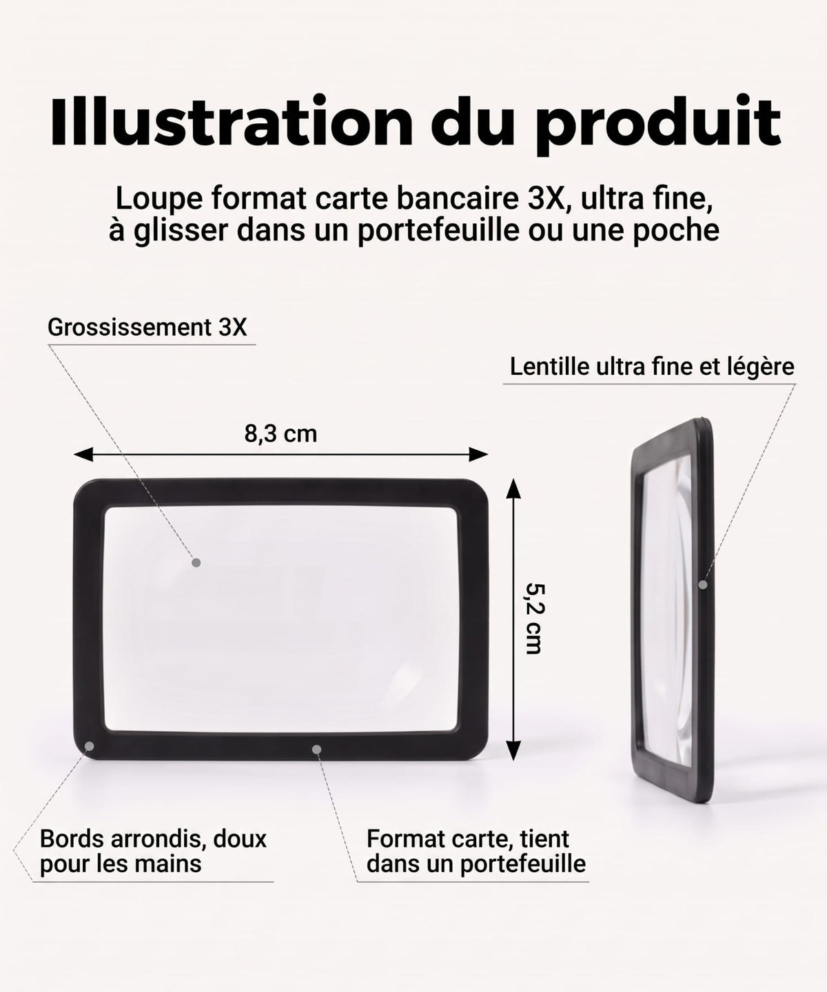 Loupe Rectangulaire