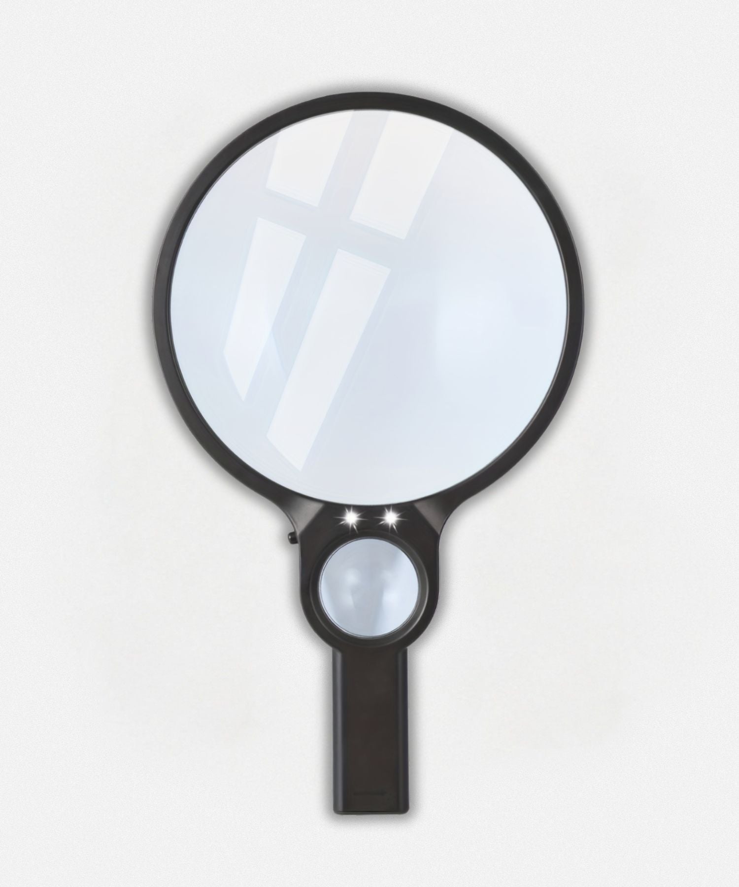 Loupe avec deux verres x5 et x10