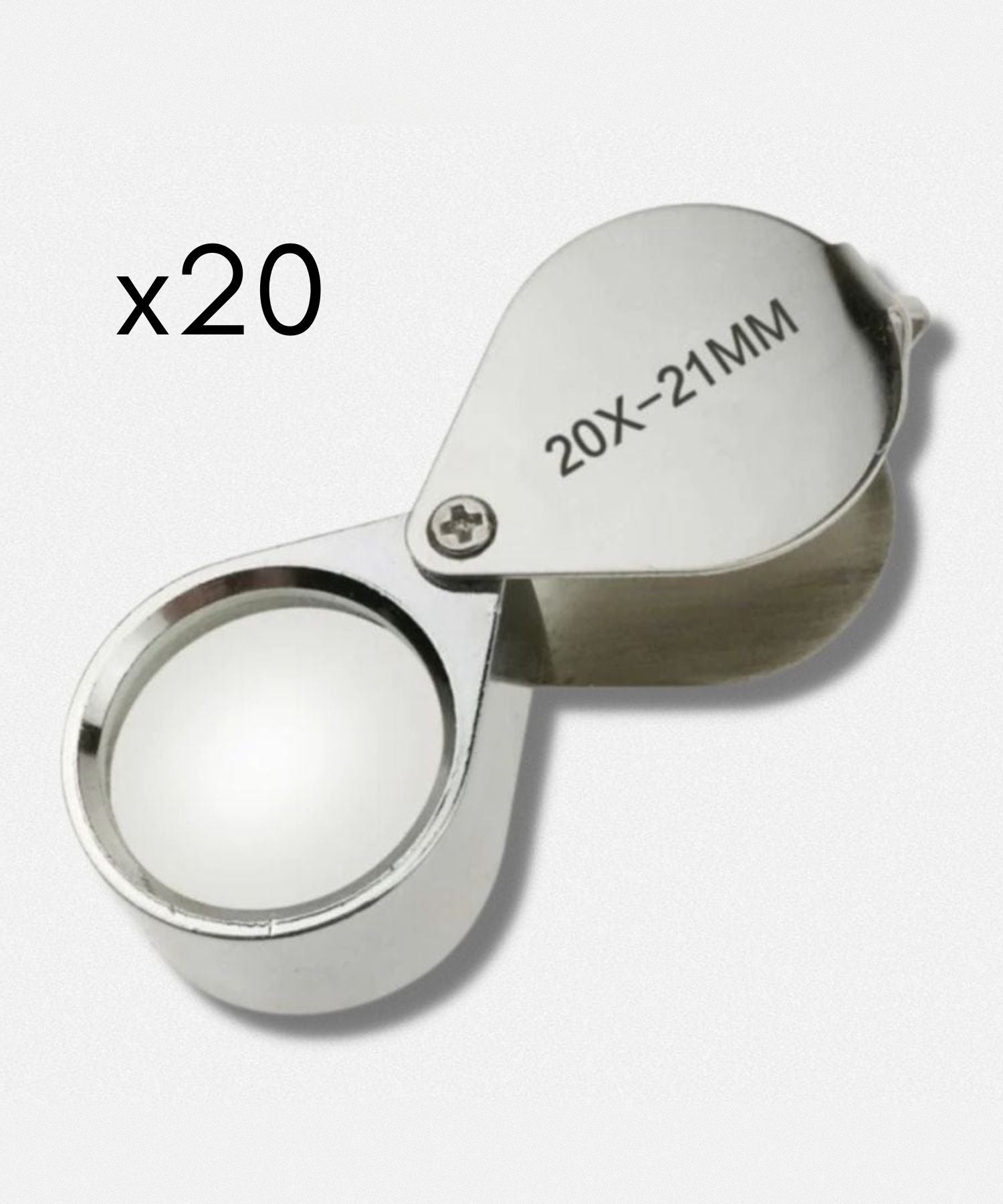 Lot De 30 Loupes De Bijoutier 30x - Monocle Portable En Verre - Pour Montres, Bijoux, Collection