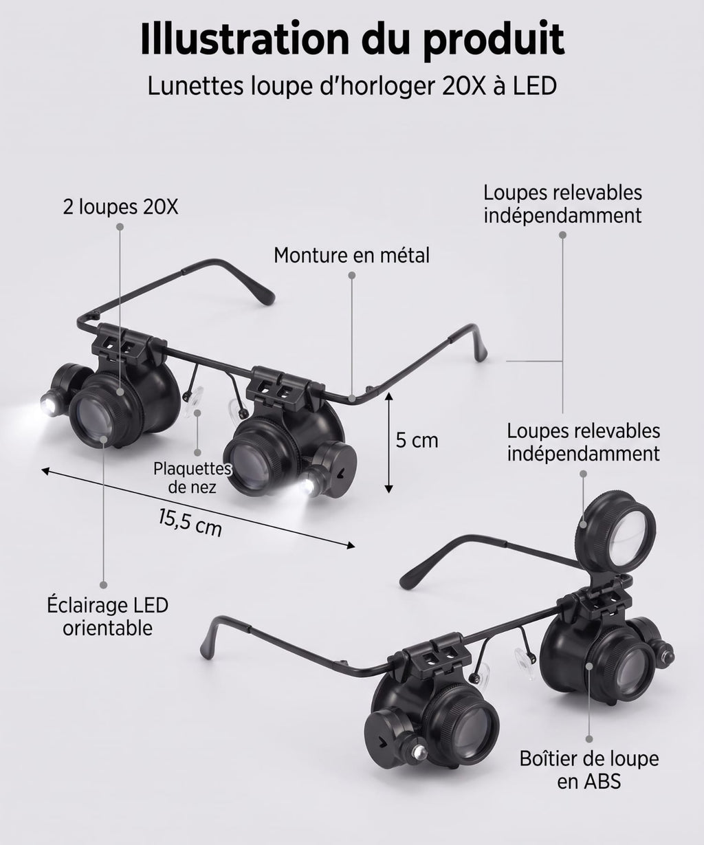 Lunette-Loupe de Bijoutier