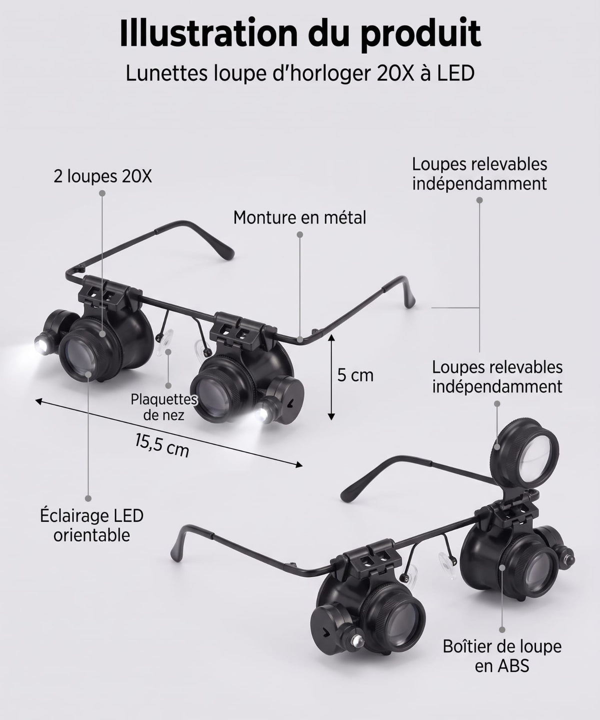 Lunette-Loupe de Bijoutier