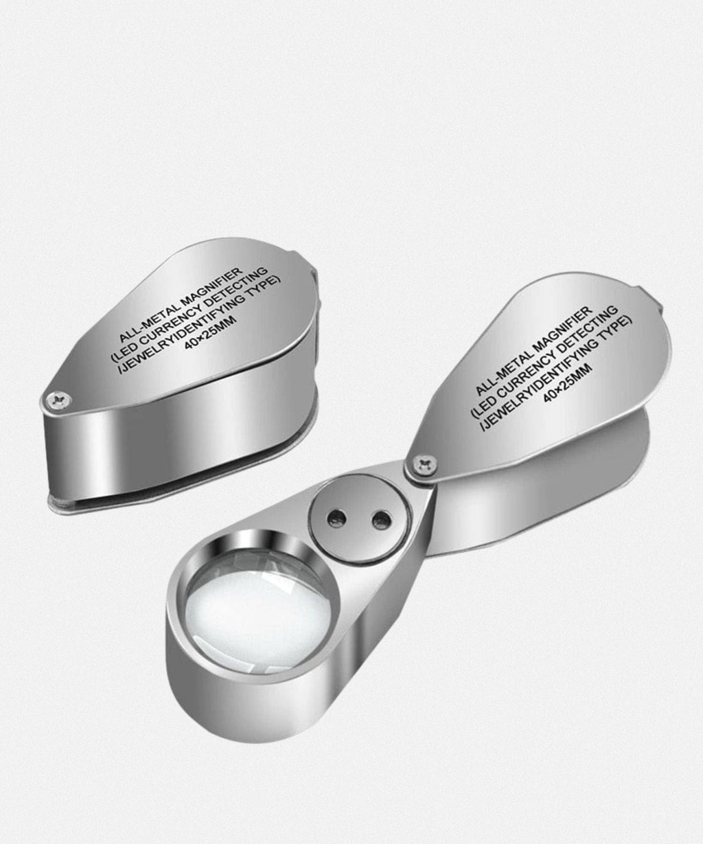 Loupe de bijoutier x40 pour bijouterie monnaie poincon