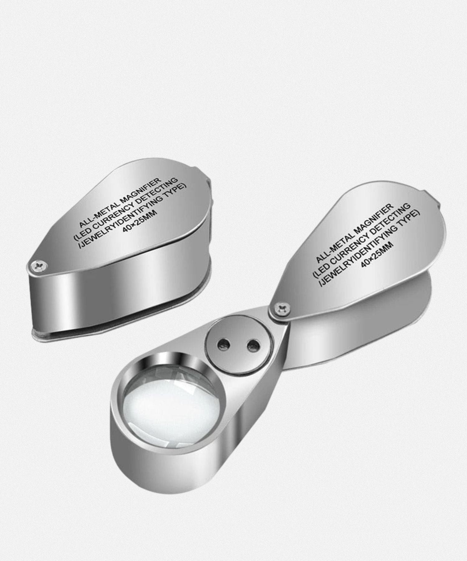 Loupe de bijoutier x40 pour bijouterie monnaie poincon