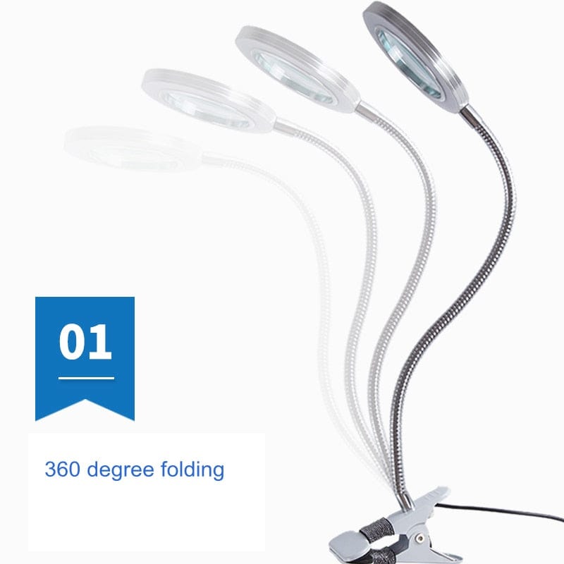 Loupe de lecture lumineuse