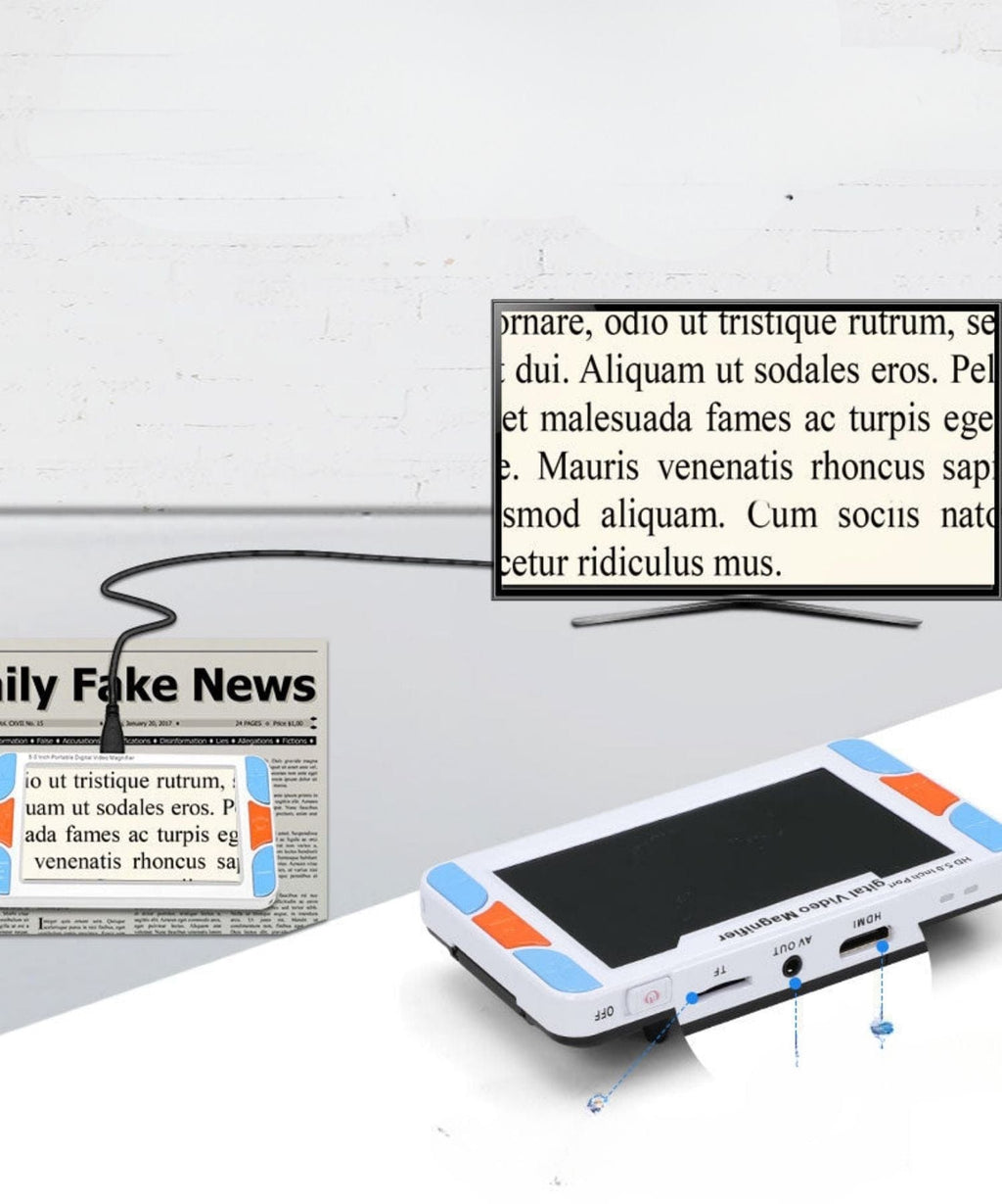 Loupe électronique pour DMLA